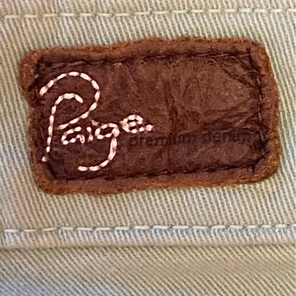 Paige Light Green (Mint Julip) "Peg Super Skinny" size 27 - Picture 8 of 9